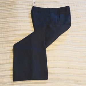 J. Crew Navy Wide Leg Crop Pant, Size 4, NWT.